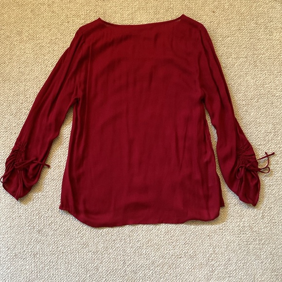 Comptoir des Cotonniers Dark Red Blouse - Picture 5 of 9